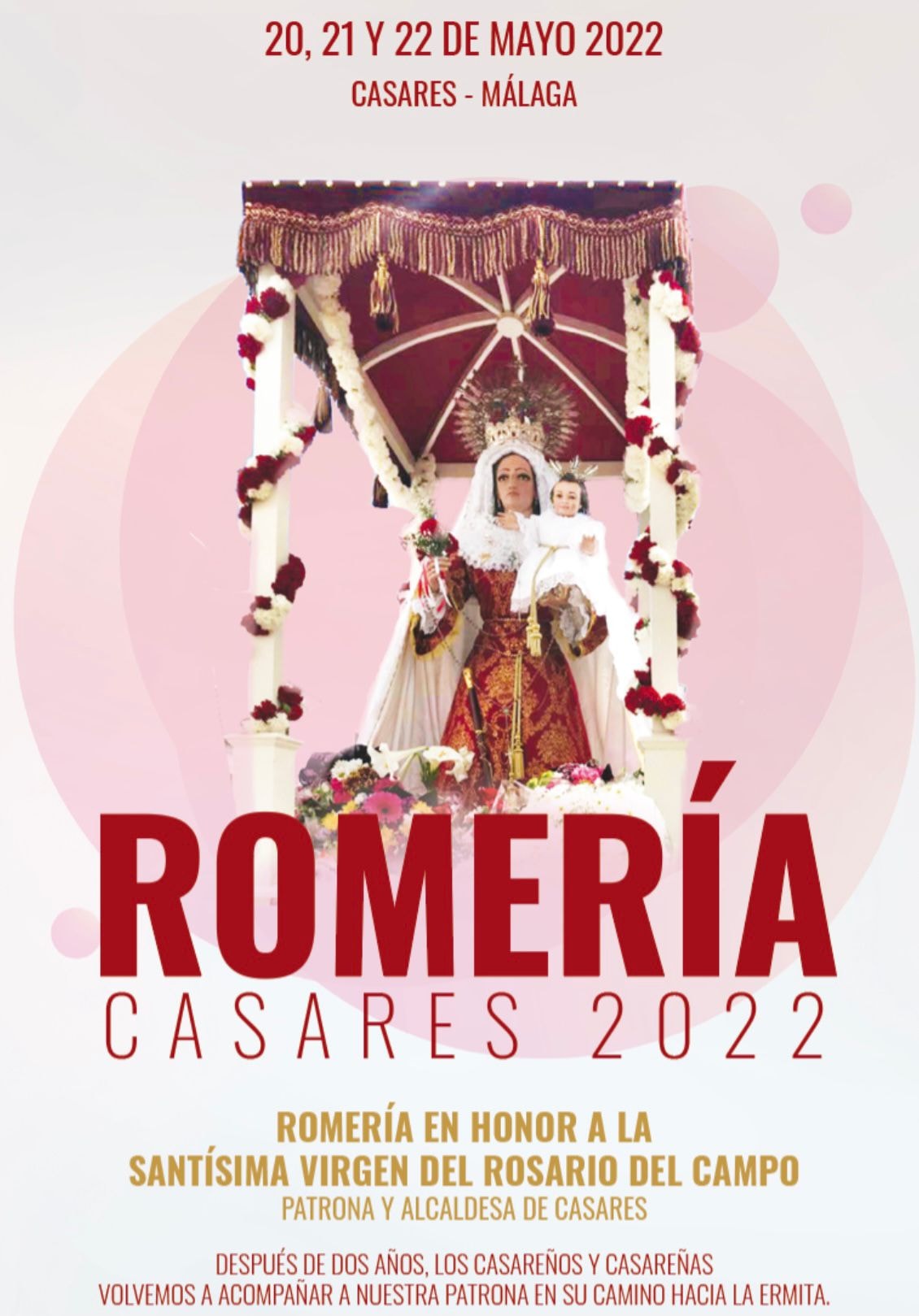 Romería en honor a la Virgen del Rosario del Campo 2022 Casares